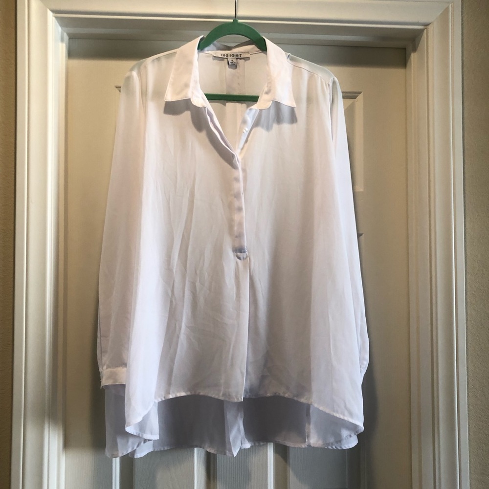 Insight White Blouse - XL